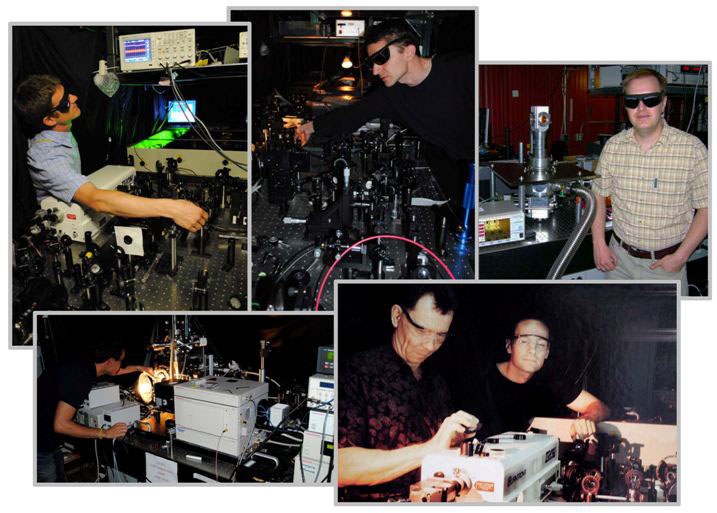 Spectroscopy Facilities Photo Collage
